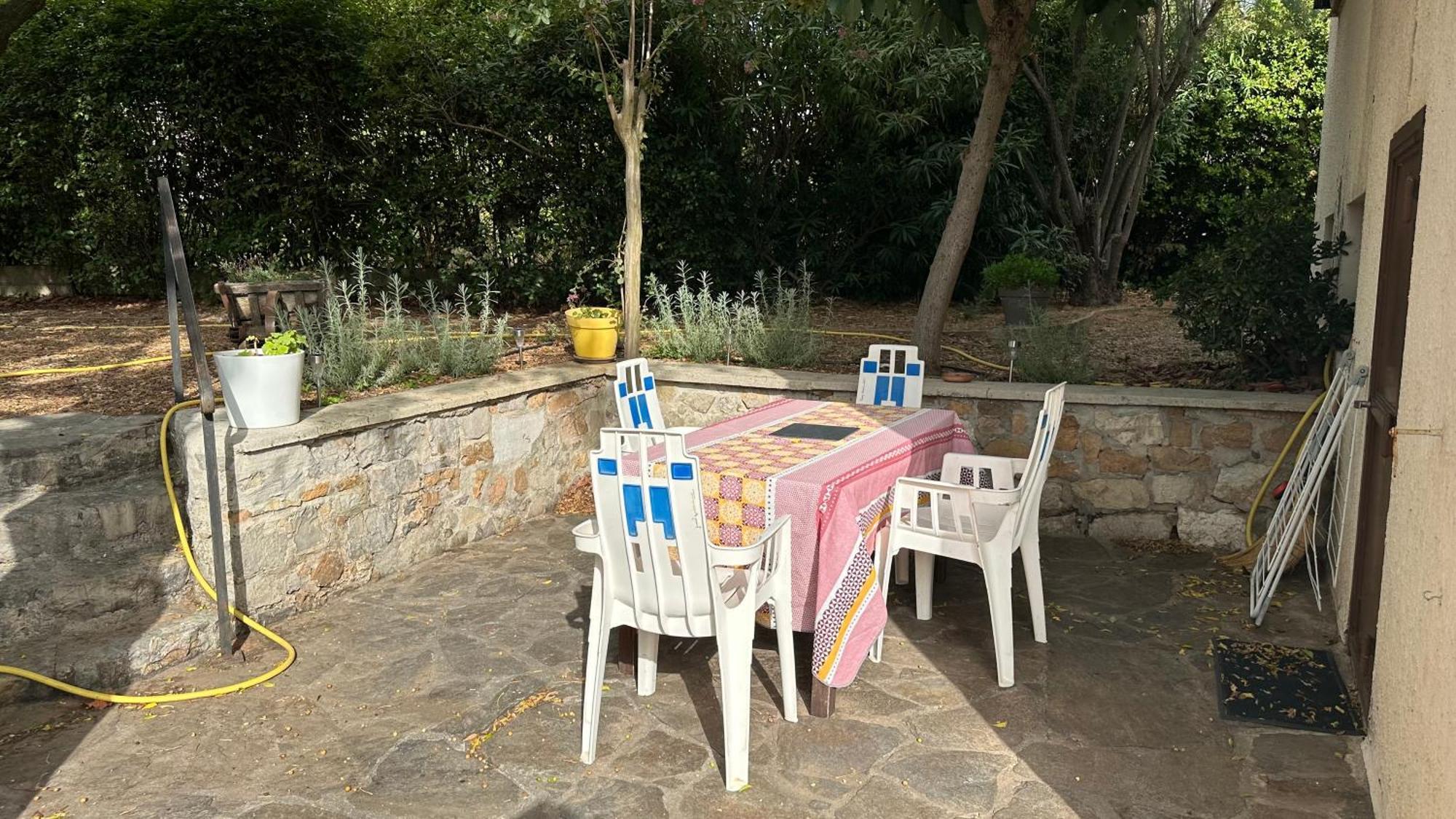 Jardin & Terrasse Ombragee - T2 Cozy Et Paisible Apartment La Garde  Bagian luar foto